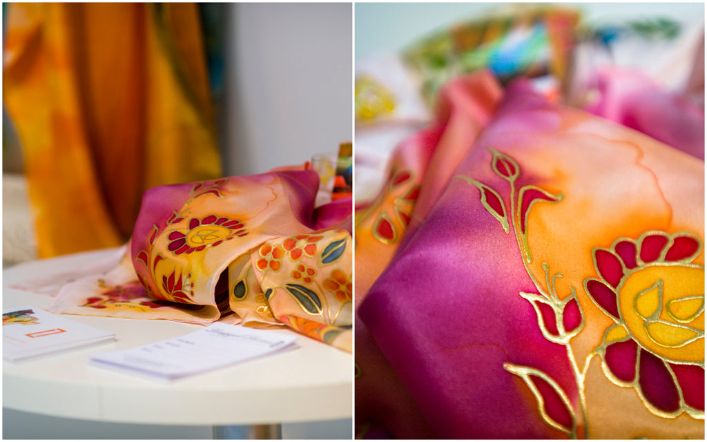 hungarian luxury silk scarves
