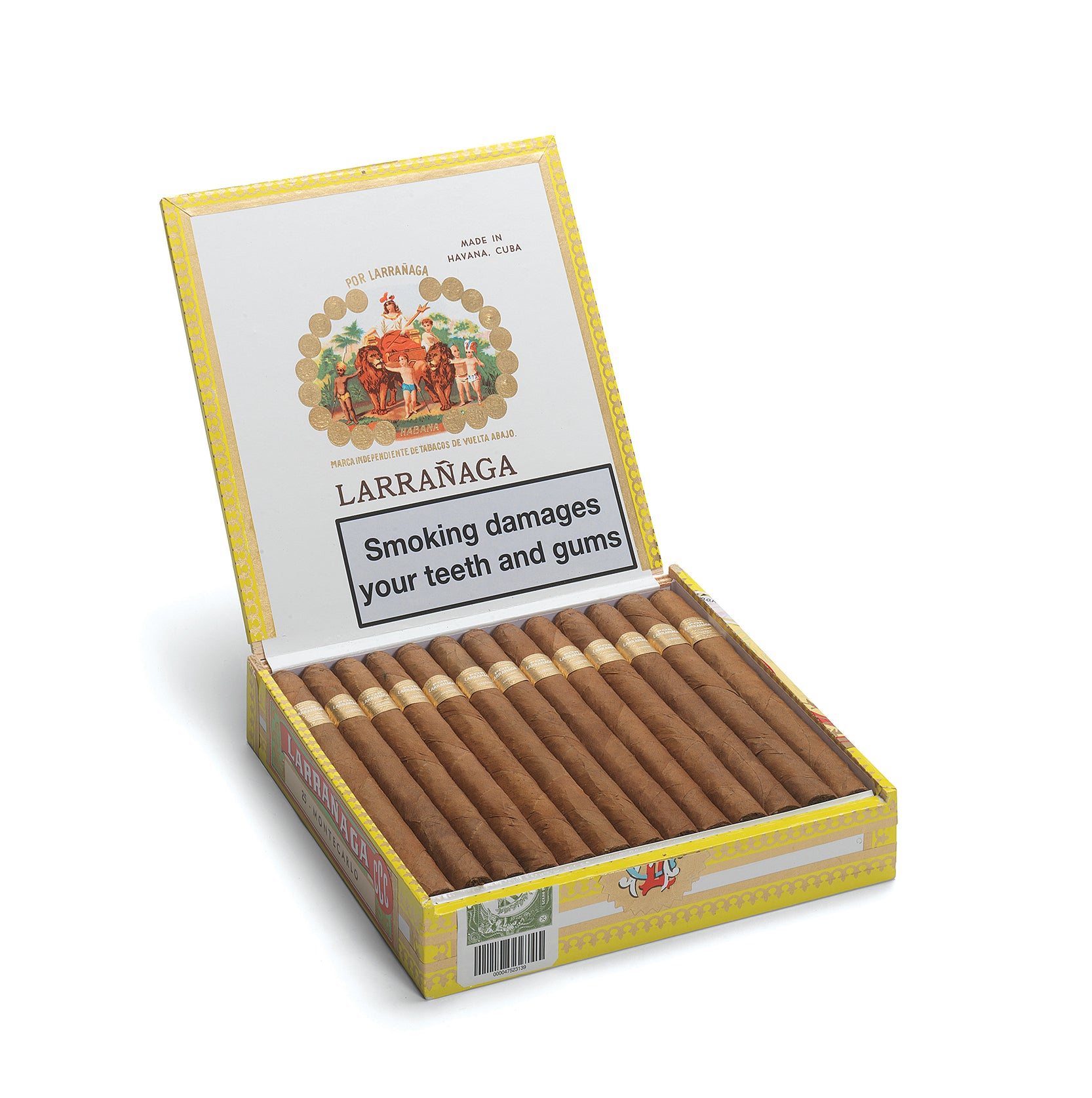 Por Larranaga Montecarlos Box of 25 Cuban Cigars