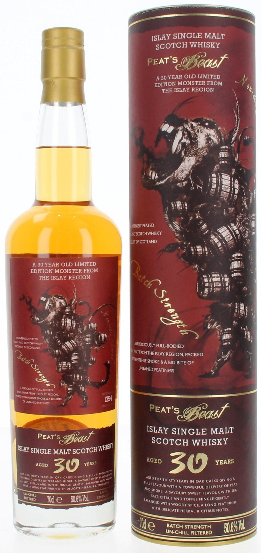 Peat’s Beast 30 Year Old - 70cl 50.6%