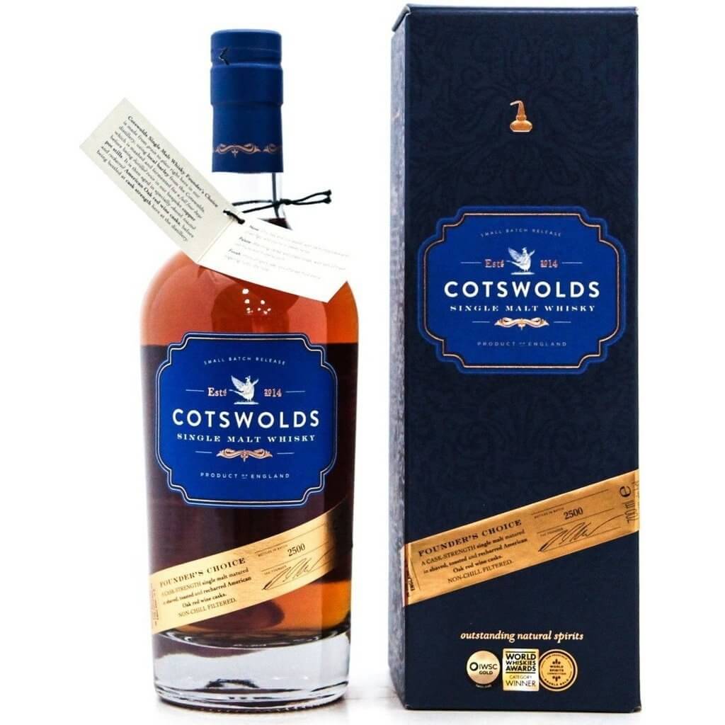 Cotswolds Founder’s Choice Whisky 2019 - 70cl 60.5%
