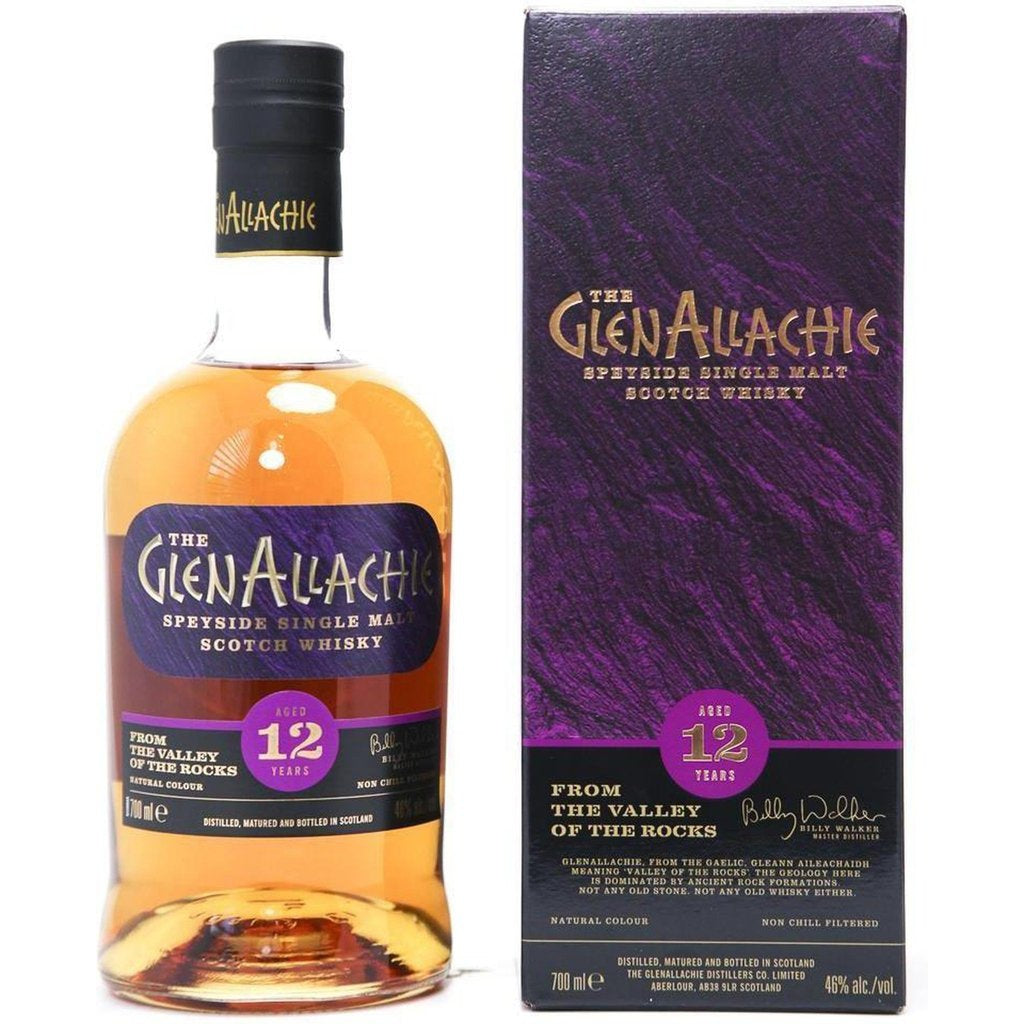 The GlenAllachie 12 Year Old Speyside Single Malt Whisky - 70cl 46%