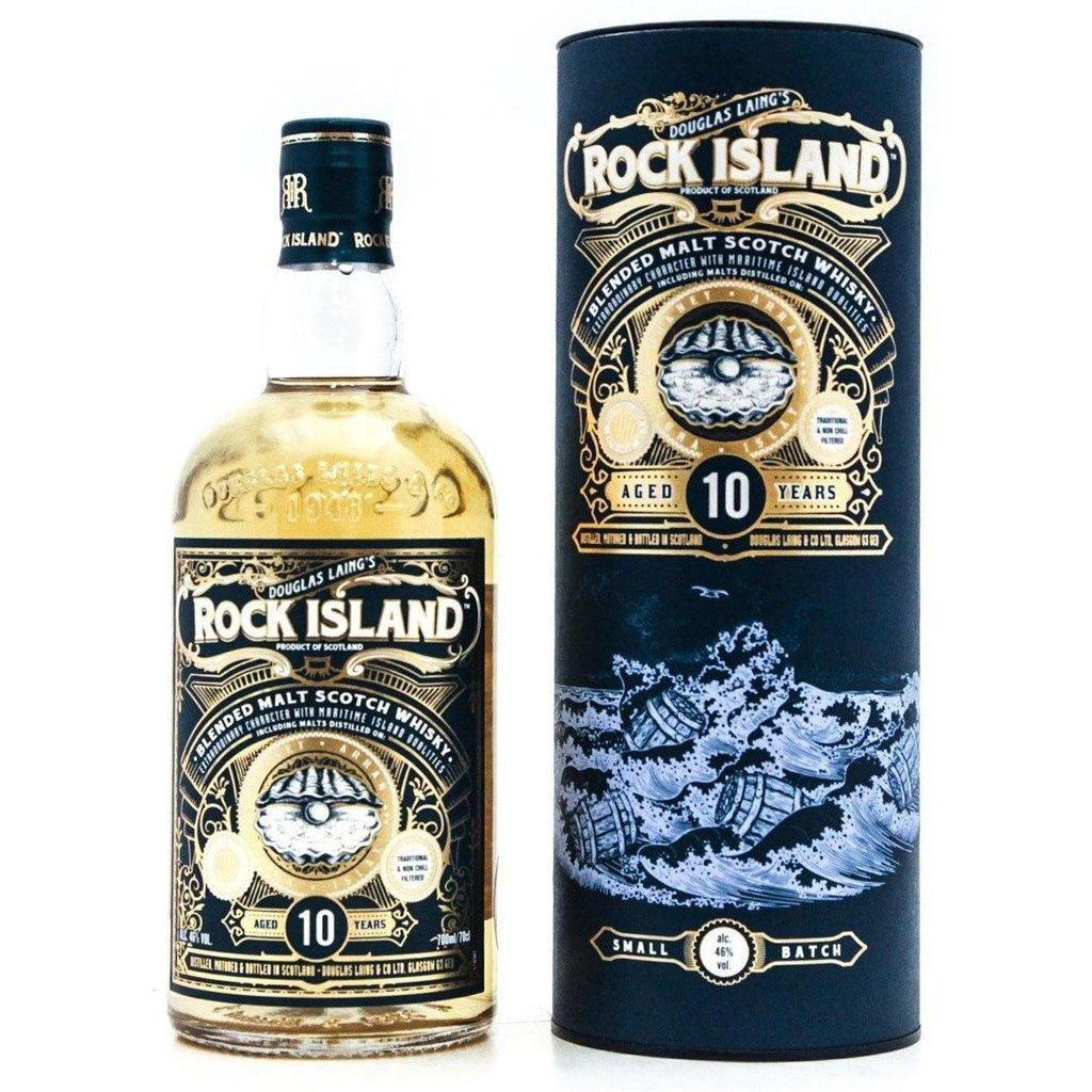 Rock Island 10 Year Old Blended Malt Whisky - 70cl 46%
