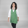 AVENTAL BISTRO COM DECOTE V-Verde 108-One Size-RAG-Tailors-Fardas-e-Uniformes-Vestuario-Pro