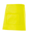 AVENTAL CURTO COM BOLSO-Amarelo Fluor-U-RAG-Tailors-Fardas-e-Uniformes-Vestuario-Pro