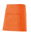 AVENTAL CURTO COM BOLSO-Laranja-U-RAG-Tailors-Fardas-e-Uniformes-Vestuario-Pro