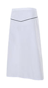 Avental comprido com vivo-Branco-U-RAG-Tailors-Fardas-e-Uniformes-Vestuario-Pro