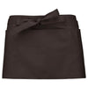 Avental curto-Chocolate-One Size-RAG-Tailors-Fardas-e-Uniformes-Vestuario-Pro