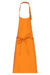 Avental de algodão sem bolso-Orange-One Size-RAG-Tailors-Fardas-e-Uniformes-Vestuario-Pro