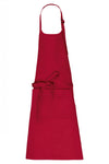Avental em algodão biológico-Hibiscus Red-One Size-RAG-Tailors-Fardas-e-Uniformes-Vestuario-Pro