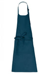 Avental em algodão biológico-Peacock Blue-One Size-RAG-Tailors-Fardas-e-Uniformes-Vestuario-Pro