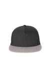 BONÉ SNAPBACK - 5 PAINÉIS-Cinza Escoro/Cinza Claro-One Size-RAG-Tailors-Fardas-e-Uniformes-Vestuario-Pro