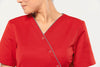 Bata poliéster / algodão com molas de pressão de senhora-RAG-Tailors-Fardas-e-Uniformes-Vestuario-Pro
