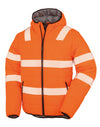 Blusão de segurança de material reciclado com acolchoado Ripstop-Fluorescent Orange-S-RAG-Tailors-Fardas-e-Uniformes-Vestuario-Pro