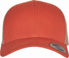 Boné Flexfit Bicolor Retro Trucker-Rustic Orange / Khaki-One Size-RAG-Tailors-Fardas-e-Uniformes-Vestuario-Pro