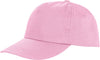 Boné de 5 painéis Houston-Pink-One Size-RAG-Tailors-Fardas-e-Uniformes-Vestuario-Pro