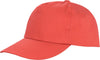 Boné de 5 painéis Houston-Vermelho-One Size-RAG-Tailors-Fardas-e-Uniformes-Vestuario-Pro