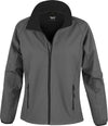 CASACO SOFTSHELL DE SENHORA "PRINTABLE"-Charcoal / Preto-XS-RAG-Tailors-Fardas-e-Uniformes-Vestuario-Pro