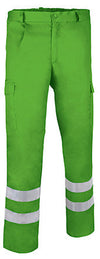 Calça Ril com Faixas Reflectoras-Verde Relva-S-RAG-Tailors-Fardas-e-Uniformes-Vestuario-Pro