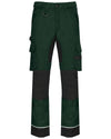 Calças de trabalho performance recicladas de homem-Forest Green / Black-36 PT (36 FR)-RAG-Tailors-Fardas-e-Uniformes-Vestuario-Pro