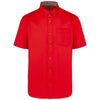 Camisa Ariana de homem de manga curta-Red-XS-RAG-Tailors-Fardas-e-Uniformes-Vestuario-Pro