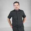 Camisa Homem Liria m\curta-Preto-38-RAG-Tailors-Fardas-e-Uniformes-Vestuario-Pro