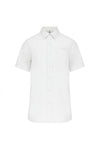 Camisa Popeline Masculina m\curta Tratamento Fácil - Mónaco-Branco-XS-RAG-Tailors-Fardas-e-Uniformes-Vestuario-Pro