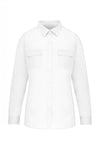 Camisa Senhora Safari-Branco-XS-RAG-Tailors-Fardas-e-Uniformes-Vestuario-Pro