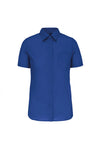 Camisa de Senhora Mariana Manga curta-Light Royal Blue-XS-RAG-Tailors-Fardas-e-Uniformes-Vestuario-Pro