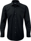 Camisa de homem de manga comprida Ultimate Stretch-Preto-S-RAG-Tailors-Fardas-e-Uniformes-Vestuario-Pro