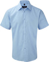 Camisa de homem de manga curta Herringbone-RAG-Tailors-Fardas-e-Uniformes-Vestuario-Pro
