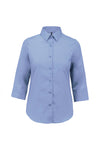 Camisa de senhora Mariana de mangas 3/4-Bright Sky-XS-RAG-Tailors-Fardas-e-Uniformes-Vestuario-Pro
