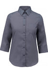 Camisa de senhora manga 3/4-Urban Grey-XS-RAG-Tailors-Fardas-e-Uniformes-Vestuario-Pro