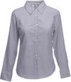 Camisa oxford de senhora de manga comprida (65-002-0)-Oxford Grey-XS-RAG-Tailors-Fardas-e-Uniformes-Vestuario-Pro