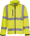 Casaco Softshell de alta visibilidade-Hi Vis Amarelo-S-RAG-Tailors-Fardas-e-Uniformes-Vestuario-Pro