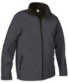 Casaco Unissexo Softshell Porto-Cinza Carvão-S-RAG-Tailors-Fardas-e-Uniformes-Vestuario-Pro