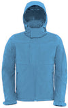 Casaco softshell de homem com capuz-Azur Azul-S-RAG-Tailors-Fardas-e-Uniformes-Vestuario-Pro