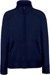 Casaco sweatshirt de senhora Classic (62-116-0)-Deep Azul Marinho-S-RAG-Tailors-Fardas-e-Uniformes-Vestuario-Pro
