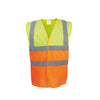 Colete de alta visibilidade bicolor-Hi Vis Yellow / Orange-M-RAG-Tailors-Fardas-e-Uniformes-Vestuario-Pro