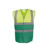 Colete de alta visibilidade bicolor-Hi Vis Yellow / Paramedic Green-M-RAG-Tailors-Fardas-e-Uniformes-Vestuario-Pro