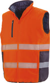 Colete de segurança reversível-Fluorescent Orange / Navy-S-RAG-Tailors-Fardas-e-Uniformes-Vestuario-Pro