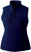 Colete de senhora softshell-French Azul Marinho-XS-RAG-Tailors-Fardas-e-Uniformes-Vestuario-Pro