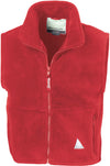 Colete polar de criança POLARTHERM™-Vermelho-3/4-RAG-Tailors-Fardas-e-Uniformes-Vestuario-Pro