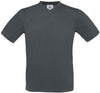 EXACT V-NECK T-shirt com decote em V de manga curta-Dark Grey-S-RAG-Tailors-Fardas-e-Uniformes-Vestuario-Pro