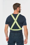 Faixa colete reflector regulável-Fluorescent Yellow-One Size-RAG-Tailors-Fardas-e-Uniformes-Vestuario-Pro
