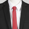 Gravata Estreita com Pontos-Vermelho-Unico-RAG-Tailors-Fardas-e-Uniformes-Vestuario-Pro
