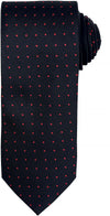 Gravata "Micro Dot"-Preto / Vermelho-One Size-RAG-Tailors-Fardas-e-Uniformes-Vestuario-Pro