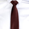 Gravata acetinada sem nó-Castanho - 124-One Size-RAG-Tailors-Fardas-e-Uniformes-Vestuario-Pro