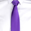 Gravata acetinada sem nó-Roxo - 136-One Size-RAG-Tailors-Fardas-e-Uniformes-Vestuario-Pro