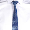 Gravata c\Nó c\Clip Jacquard-Azul-Unico-RAG-Tailors-Fardas-e-Uniformes-Vestuario-Pro