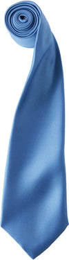 Gravata de cetim-Mid Azul-One Size-RAG-Tailors-Fardas-e-Uniformes-Vestuario-Pro